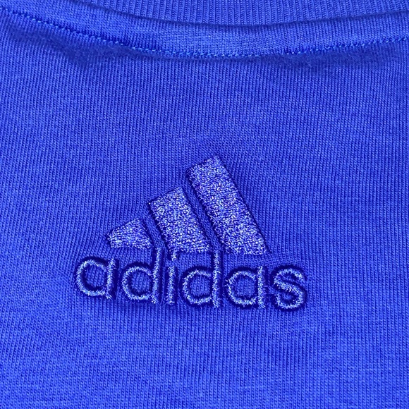 BRAND NEW!! Adidas Blue T-Shirt size medium - Picture 2 of 5